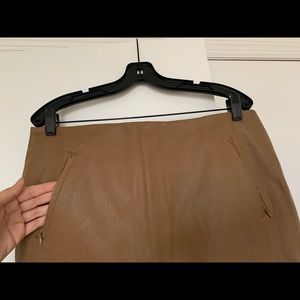 Faux Leather Talbots Skirt